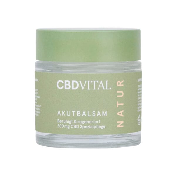 CBD VITAL - CBD Akutbalsam - CBD Balsam mit 6% (300mg) CBD – 50ml