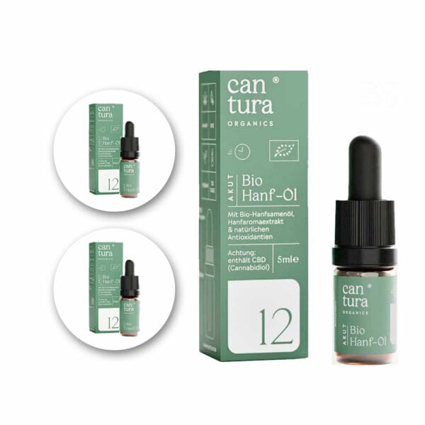 Cantura 12% 5ml 10ml CBD Öl Tropfen