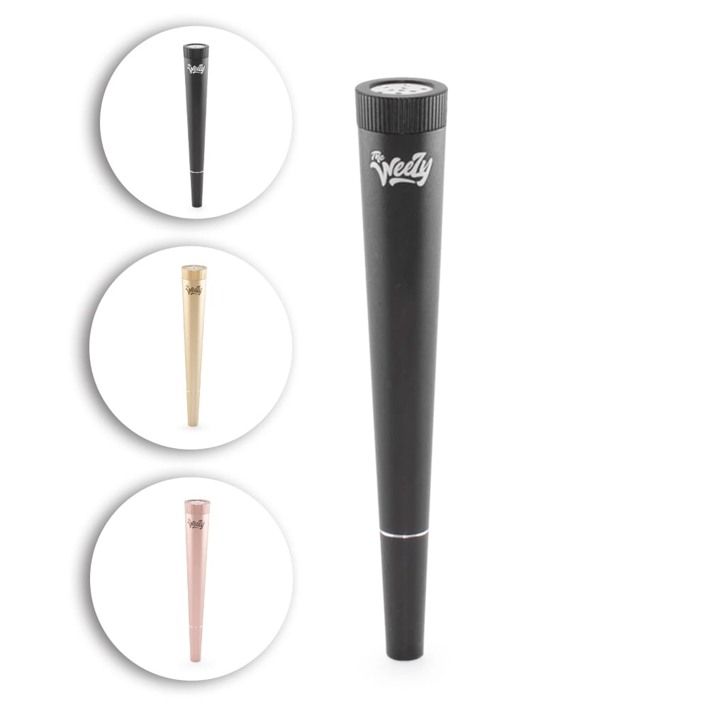 The Weezy Aluminium Pfeife CTIP Aktivkohlefilter und Jack-Pod Kapsel