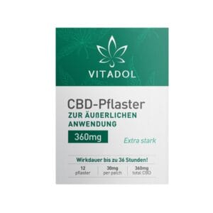 Vitadol CBD Pflaster Patches 360mg CBD